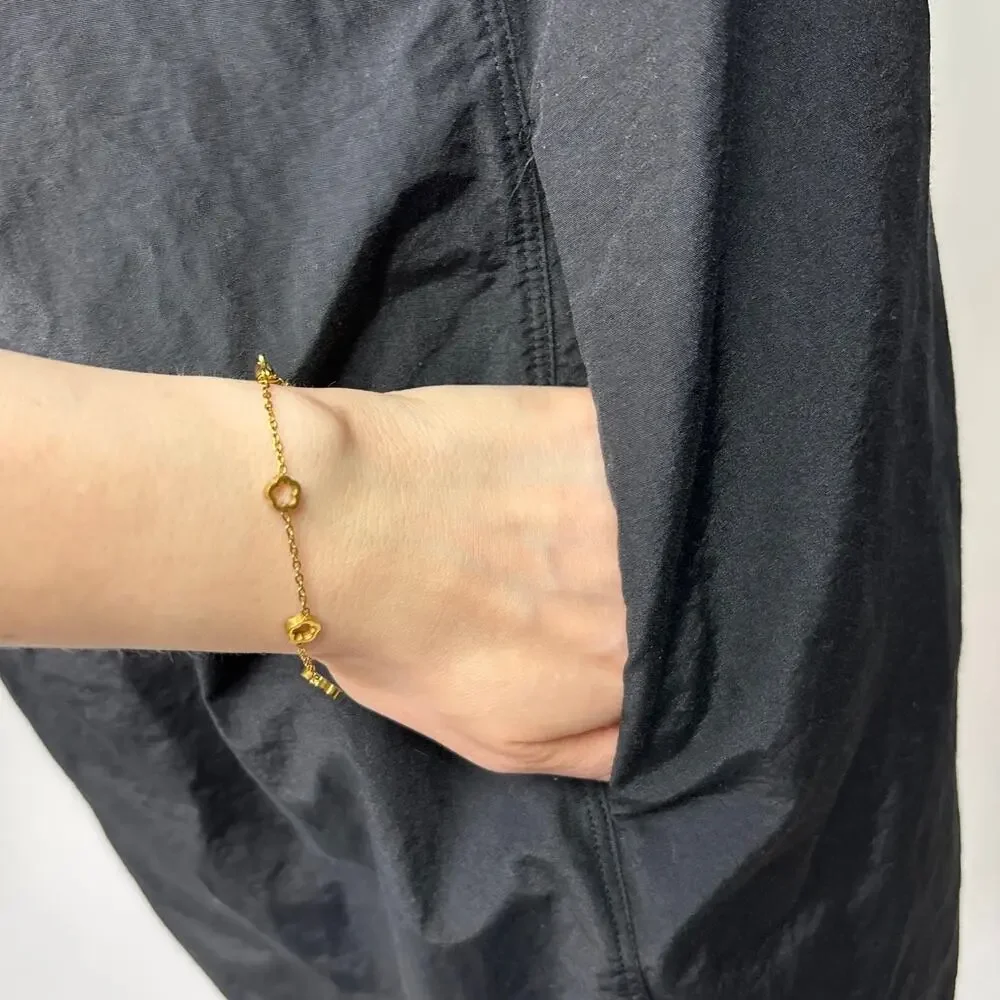 & Other Stories Black Button Down Short Sleeve Collar Pockets Shirt Dress Size 4 - Picture 5 of 8